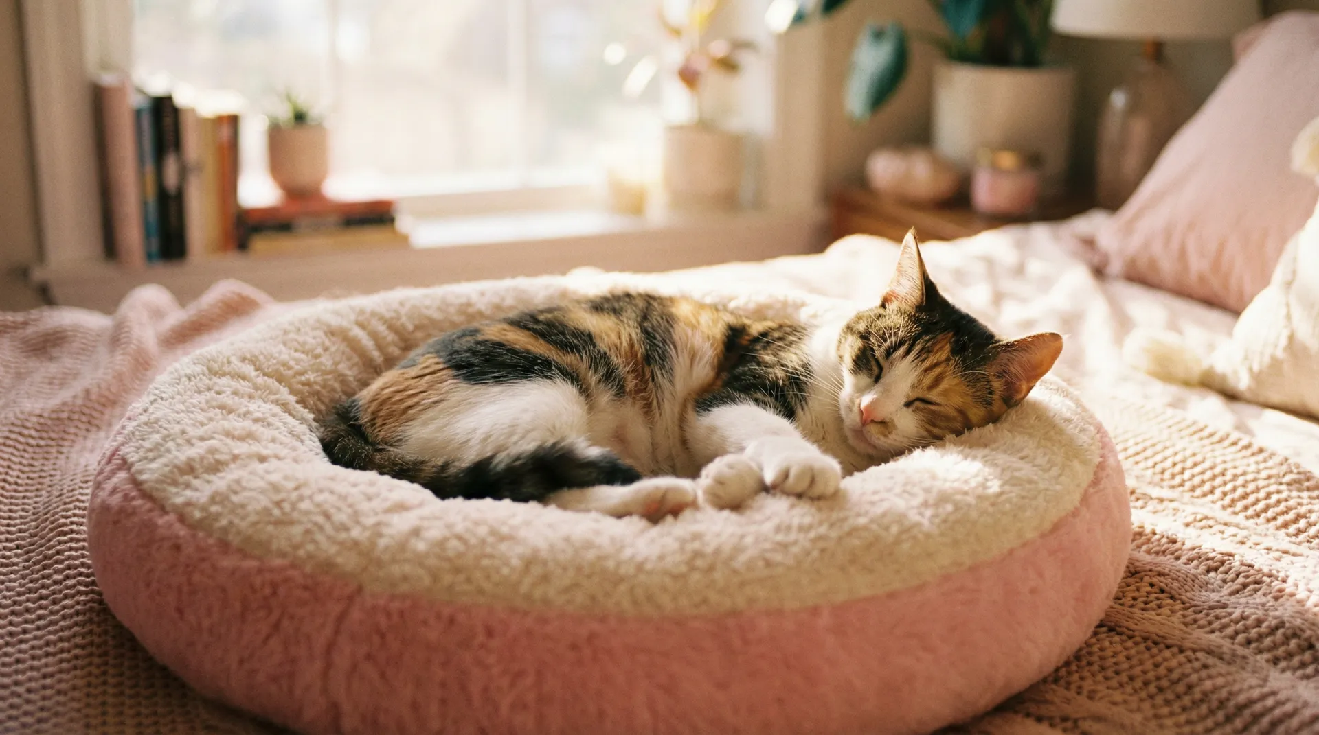 三花猫安静入睡 - 白丝萝莉自慰